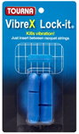 Tourna Schwingungsdämpfer Vibrex Lock On blau - 2 Stück